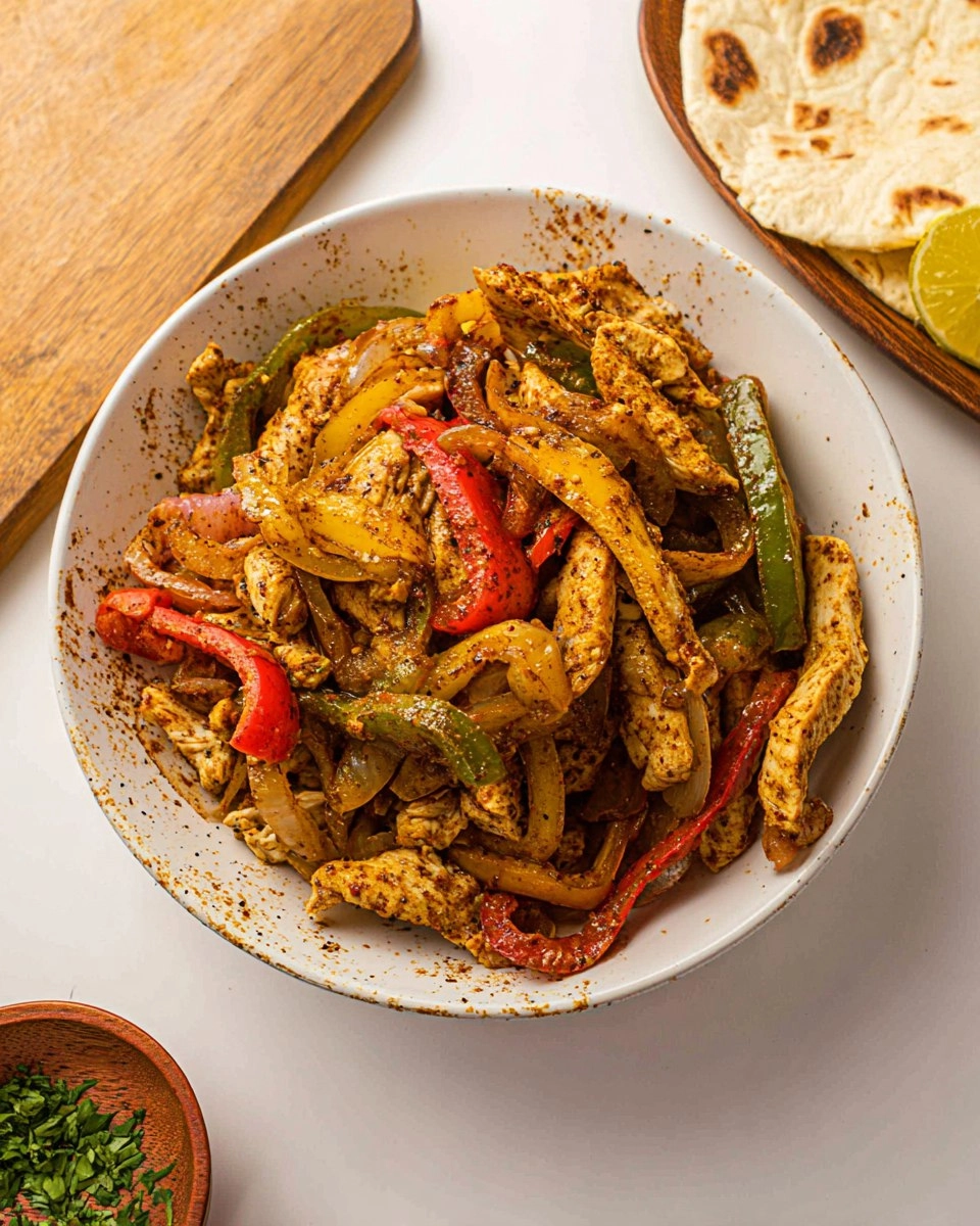 Air Fryer Chicken Fajitas