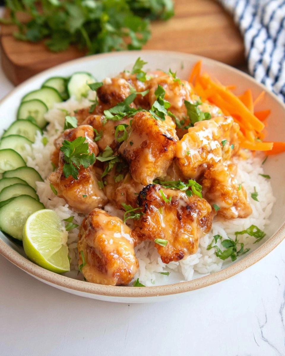 Bang Bang Chicken and Rice Bowl 142 Bang Bang Chicken and Rice Bowl