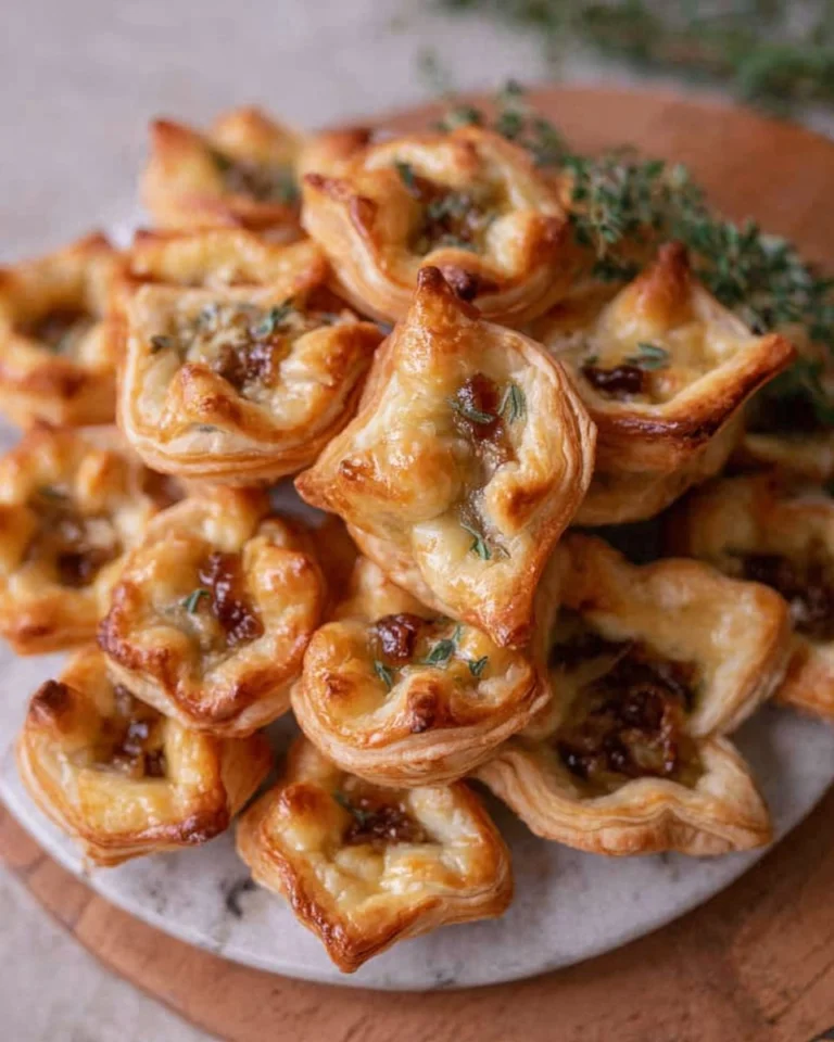 Brie-and-Fig-Jam-Puff-Pastry-Cups-Recipe