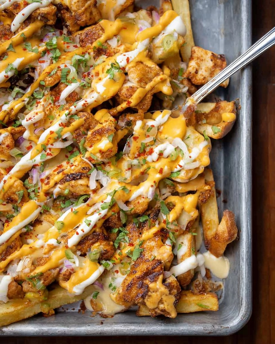 Cajun Chicken Loaded Fries 102 Cajun Chicken Loaded Fries