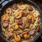Cajun-Shrimp-and-Sausage-Pasta-Recipe