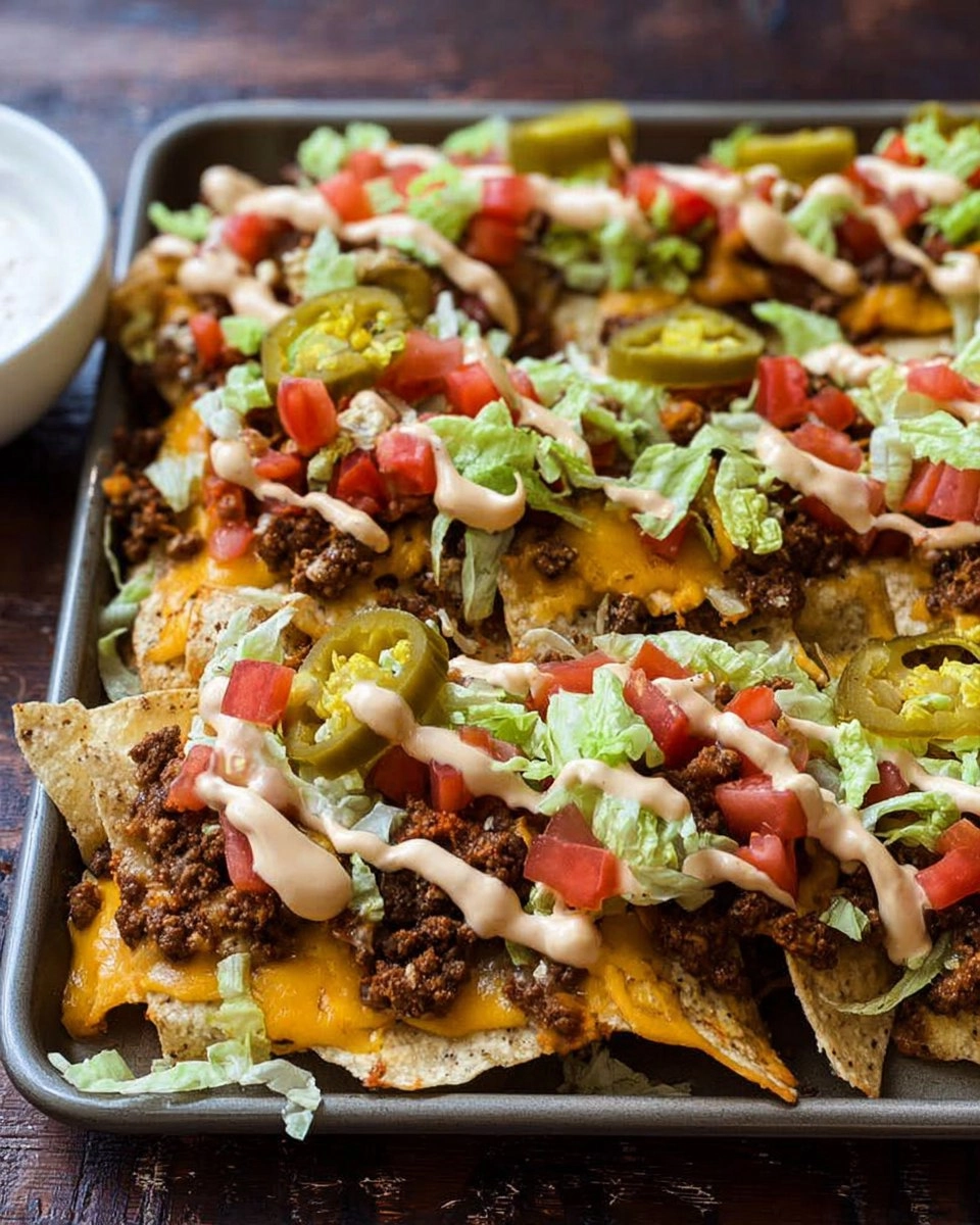 Cheeseburger Nachos