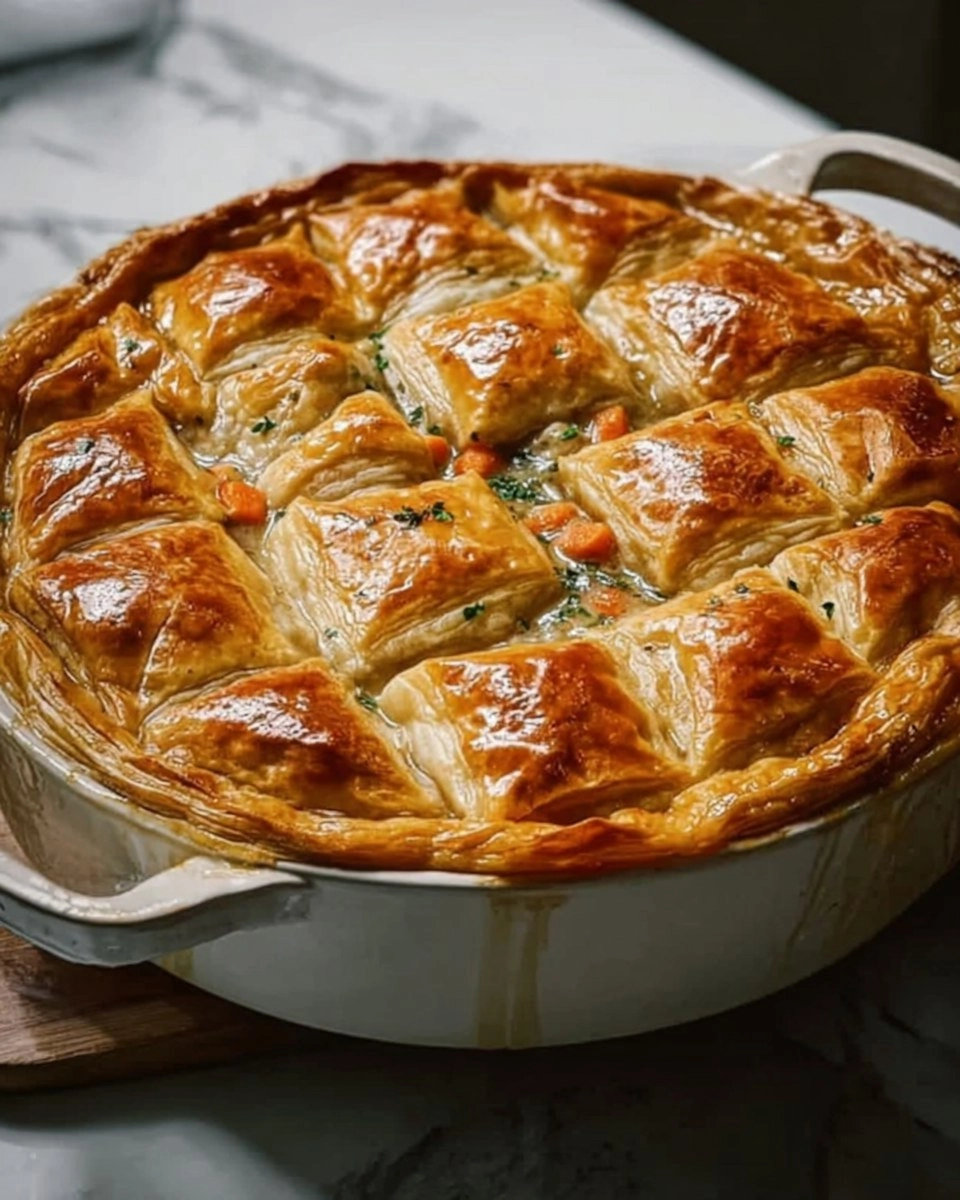 Chicken Pot Pie with Puff Pastry 161 Chicken Pot Pie with Puff Pastry