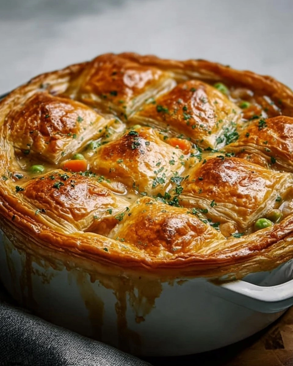 Chicken Pot Pie with Puff Pastry 162 Chicken Pot Pie with Puff Pastry