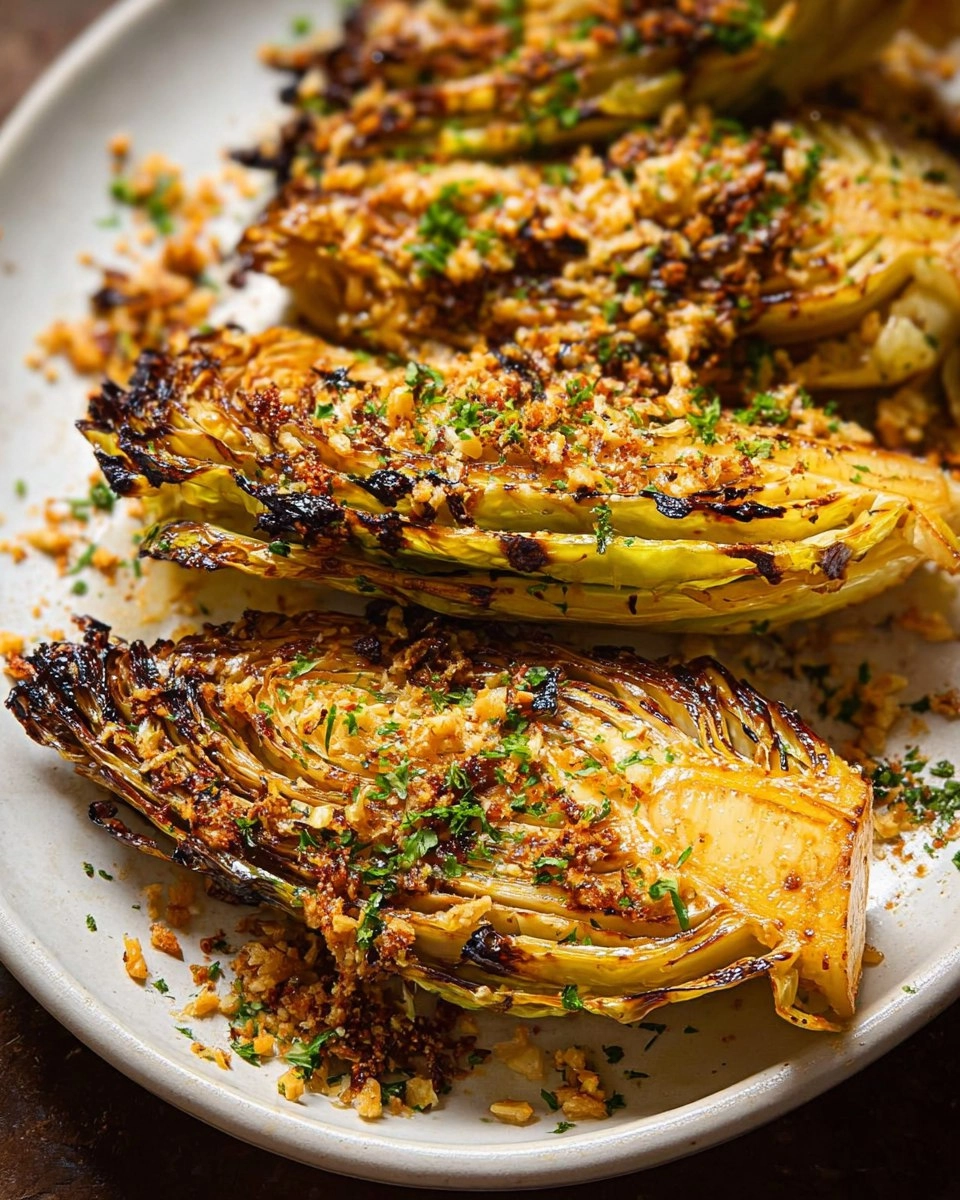 Chilli Garlic Butter Roasted Cabbage Wedges 86 Chilli Garlic Butter Roasted Cabbage Wedges