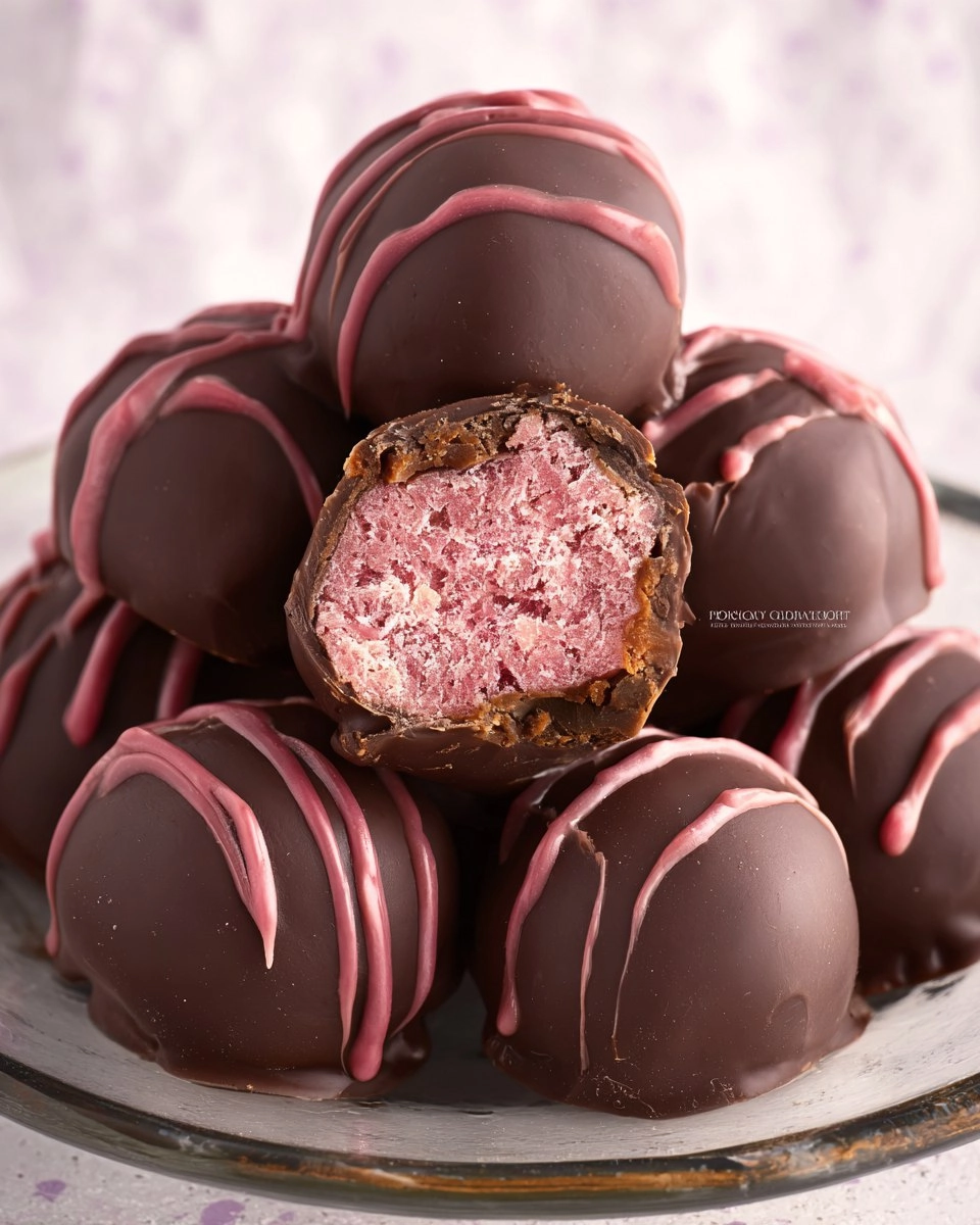 Chocolate Raspberry Truffles