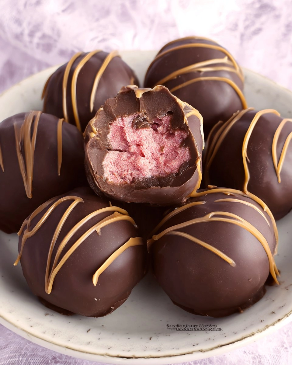 Chocolate Raspberry Truffles