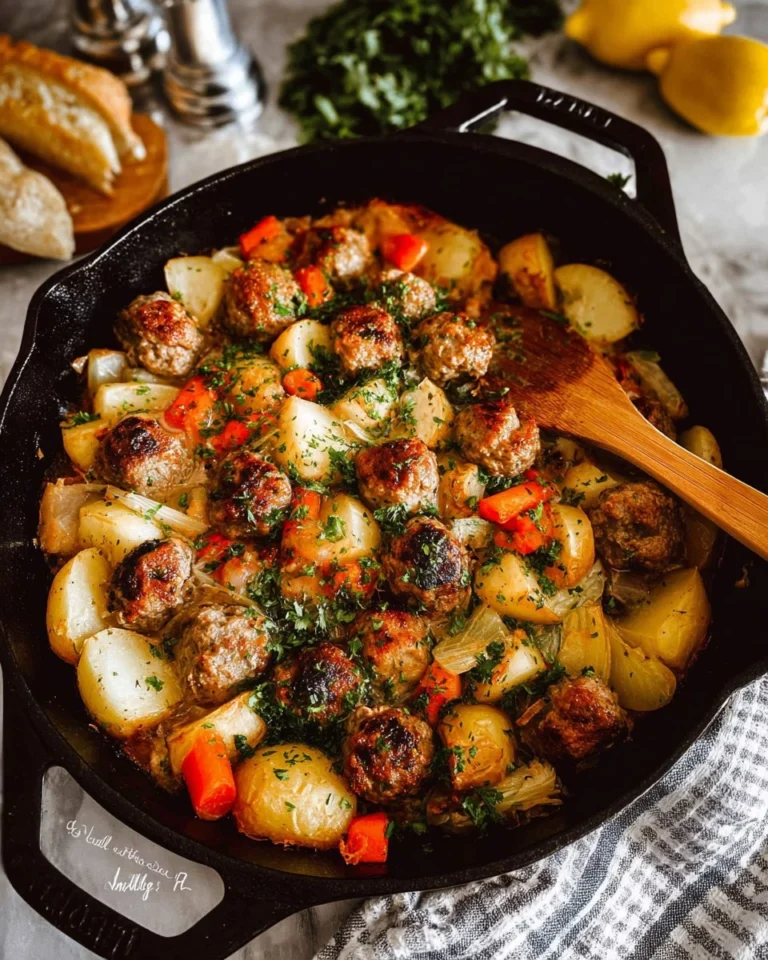 Classic-Meatball-Casserole-Recipe