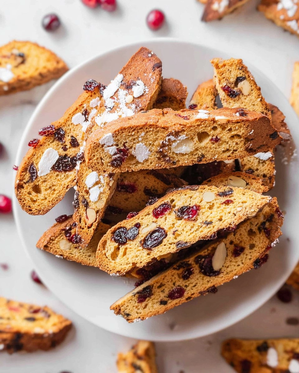 Cranberry Orange Biscotti