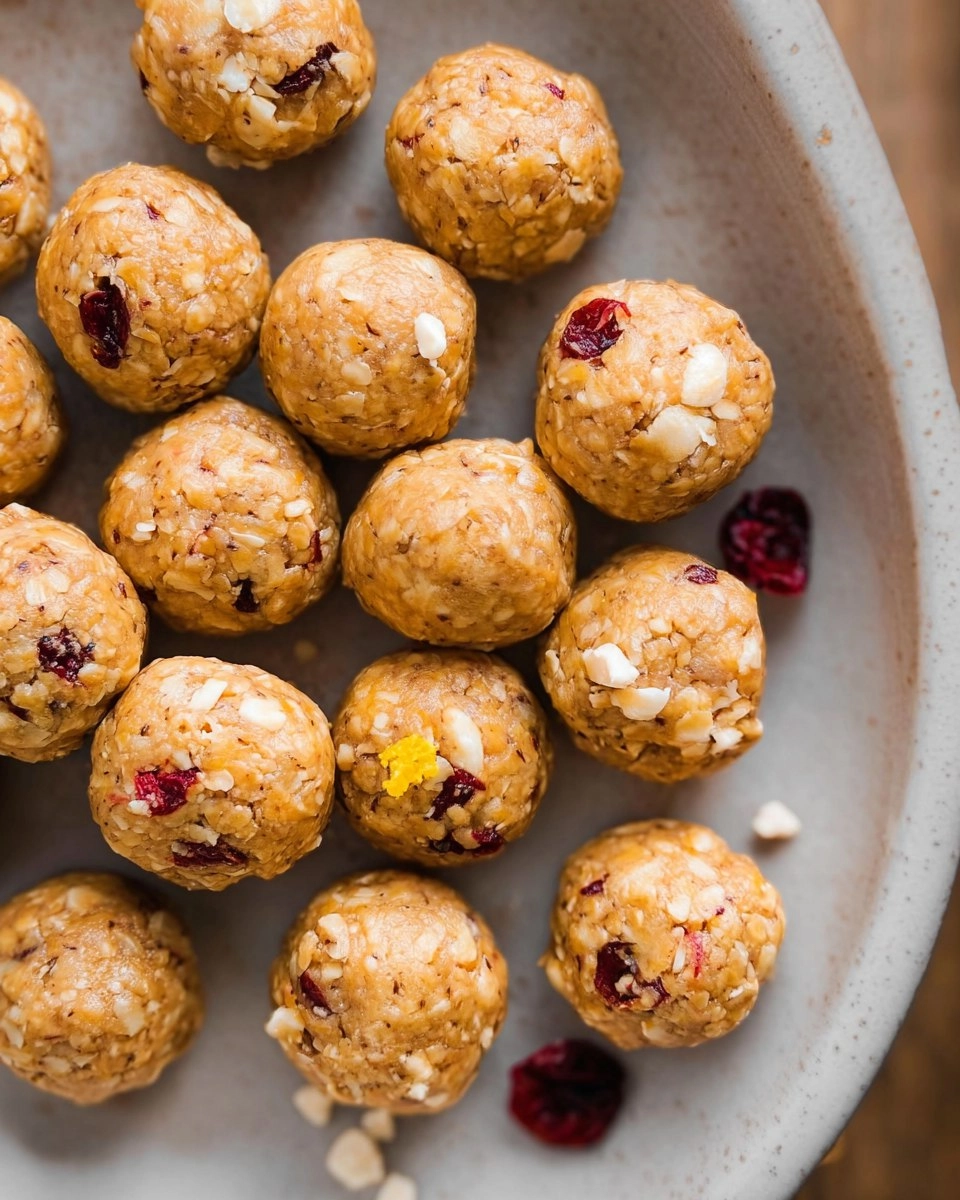 Cranberry Orange Protein Balls