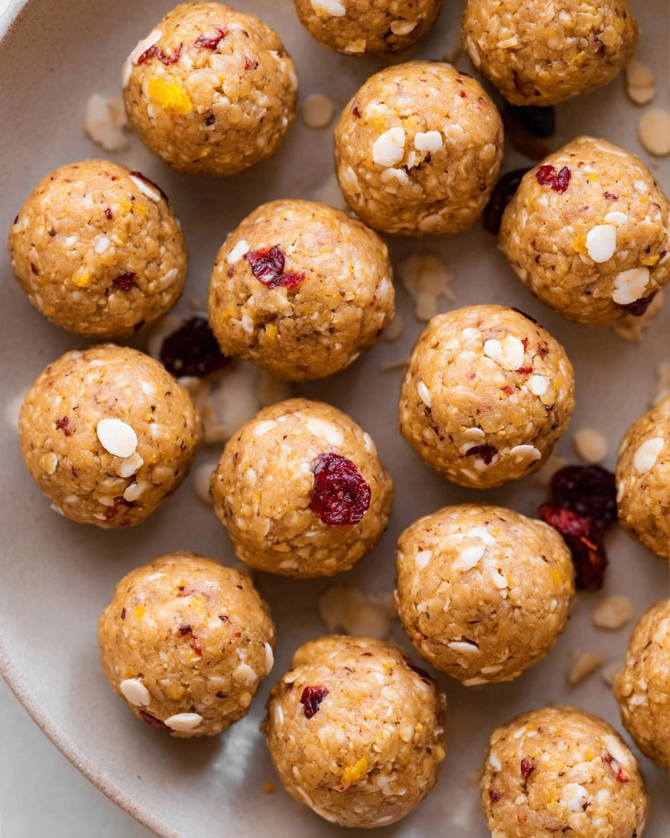 Cranberry Orange Protein Balls