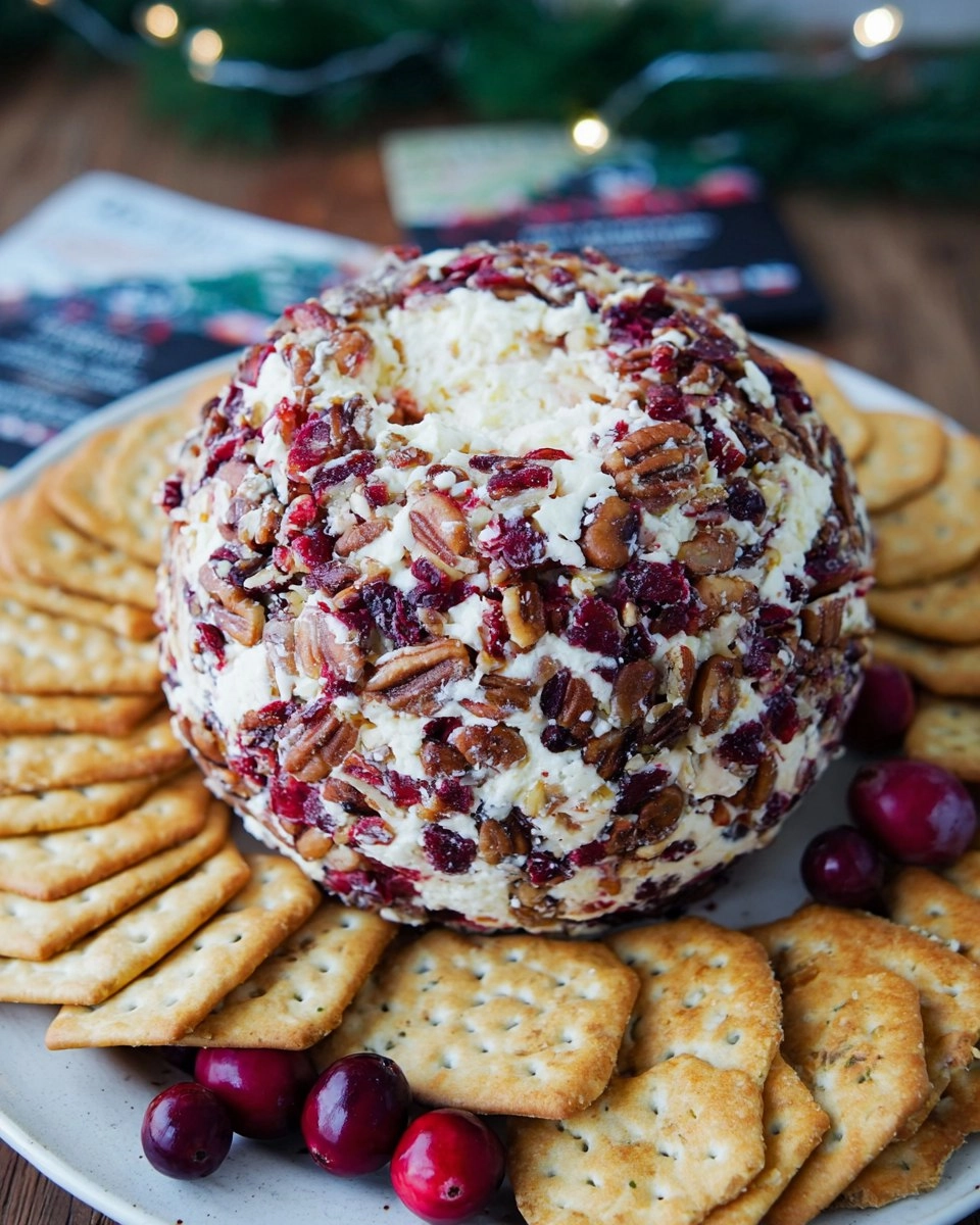 Cranberry Pecan Cheese Ball