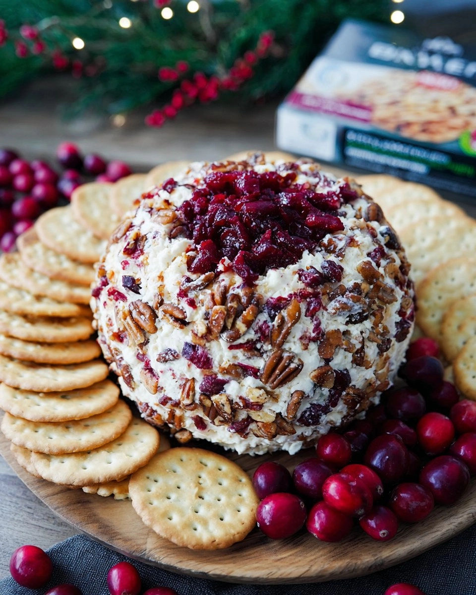 Cranberry Pecan Cheese Ball