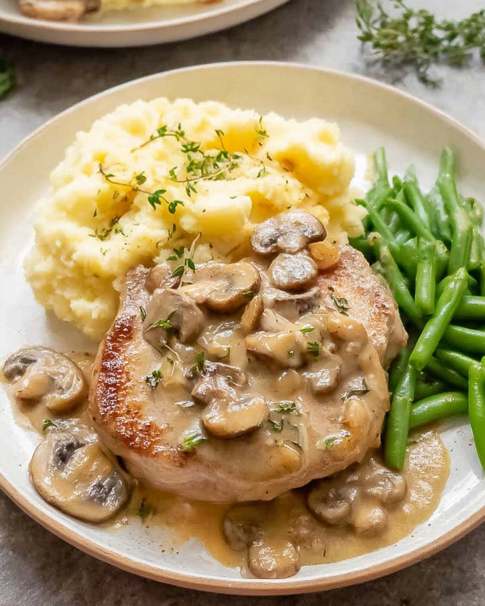 Cream-of-Mushroom-Pork-Chops-Recipe