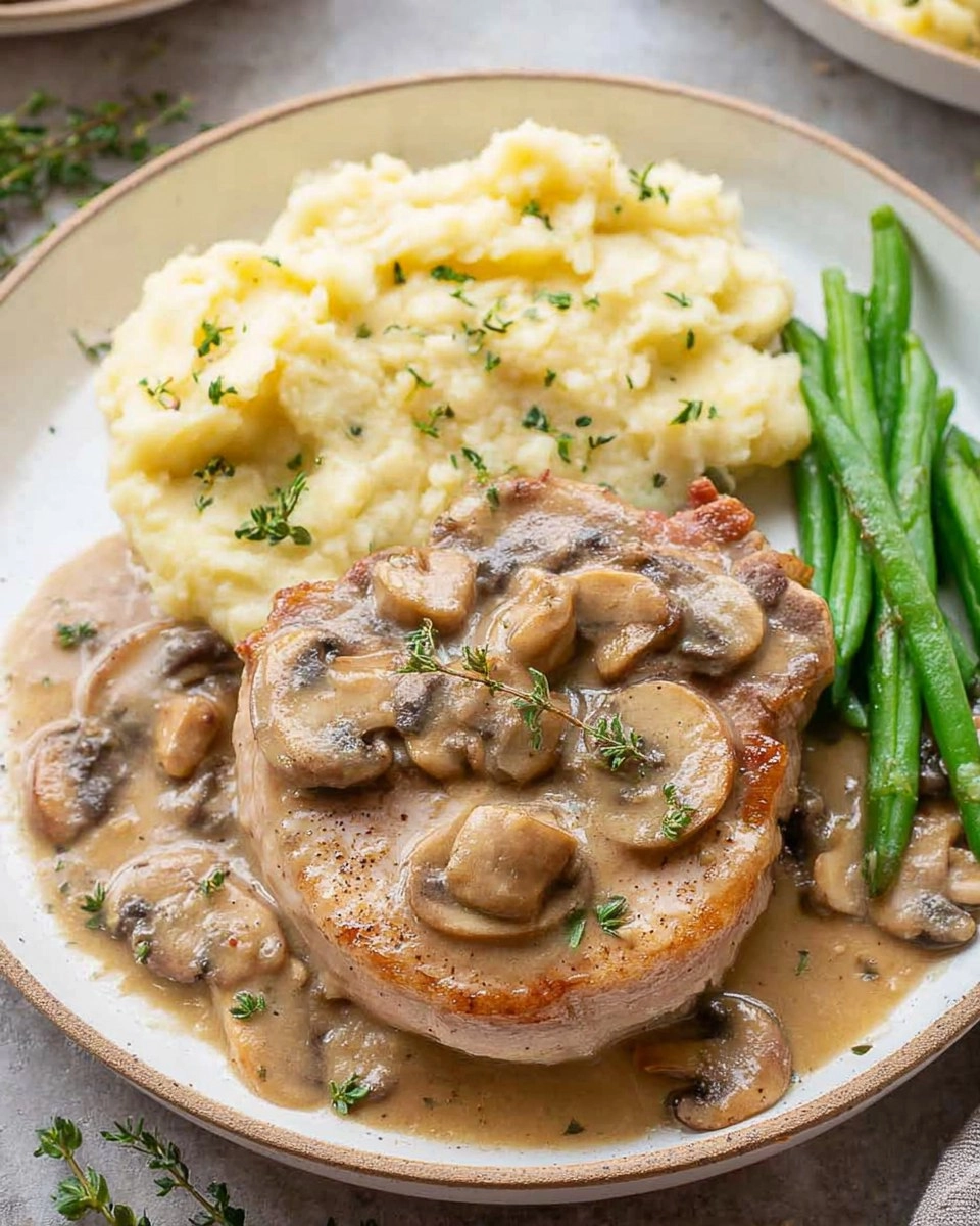 Cream of Mushroom Pork Chops