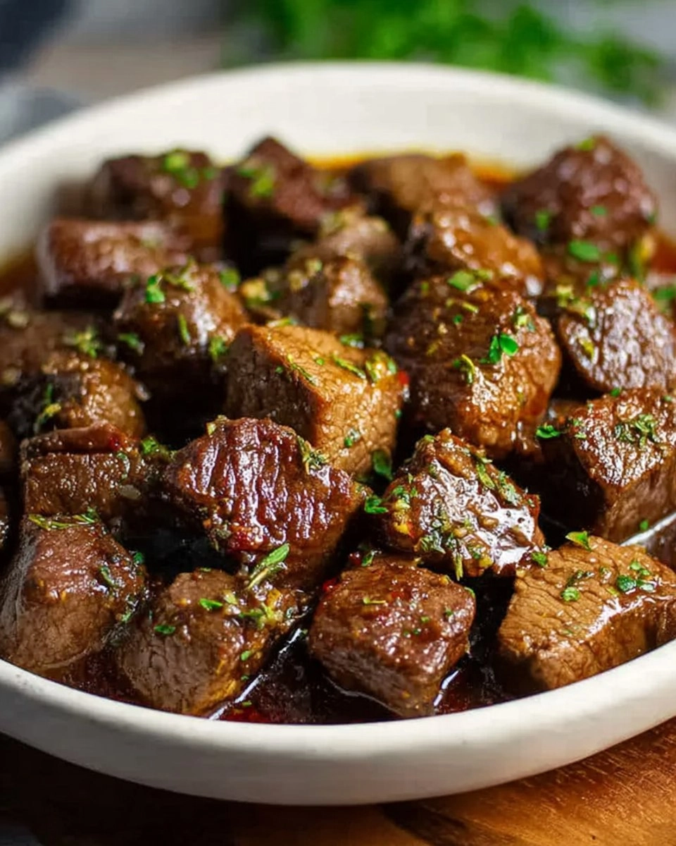 Crock Pot Garlic Butter Steak Bites