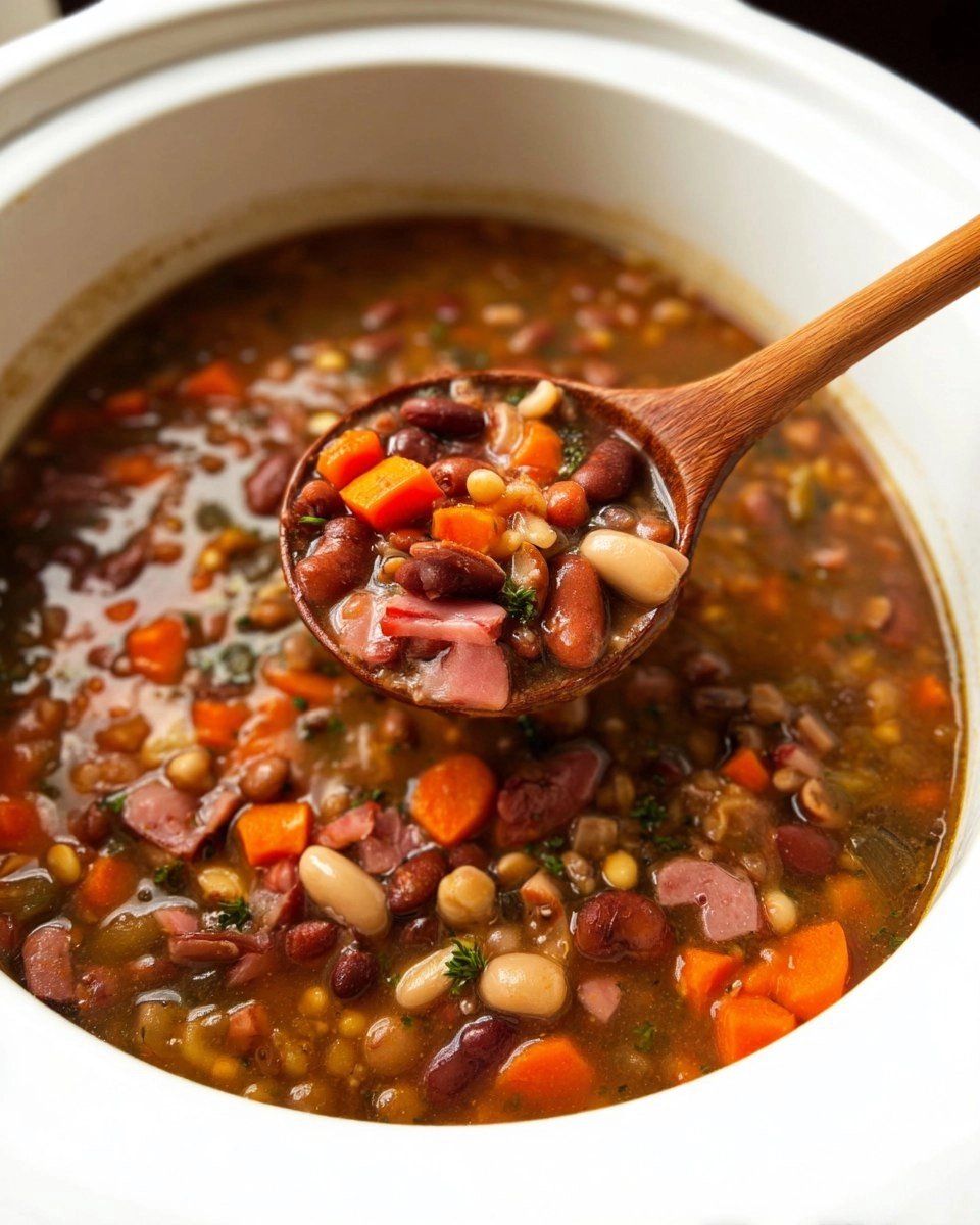 Crockpot 15 Bean Soup