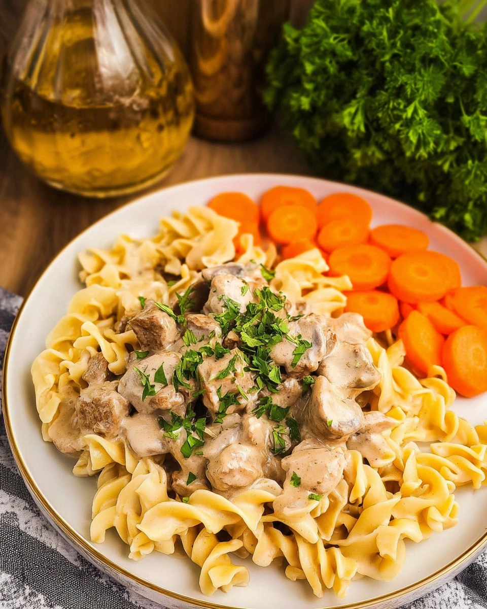Crockpot Beef Stroganoff