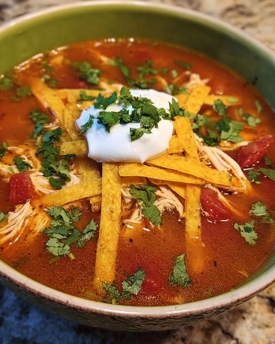 Easy Chicken Tortilla Soup