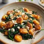 Easy-Crispy-Gnocchi-With-Spinach-And-Feta-A-Childhood-Memory-In-Flavor-Recipe