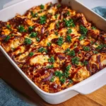 Easy-Keto-BBQ-Chicken-Casserole-Recipe