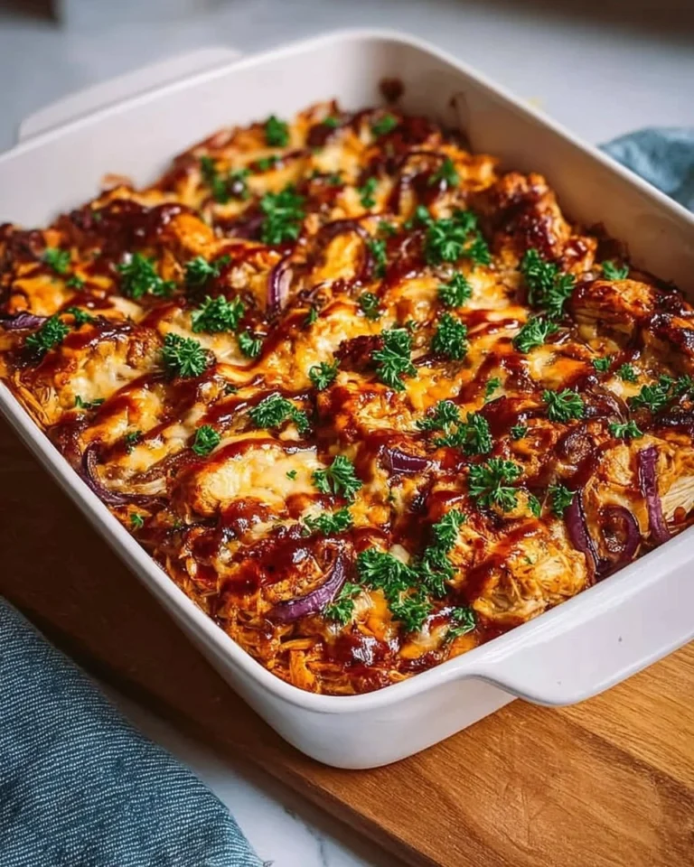 Easy-Keto-BBQ-Chicken-Casserole-Recipe