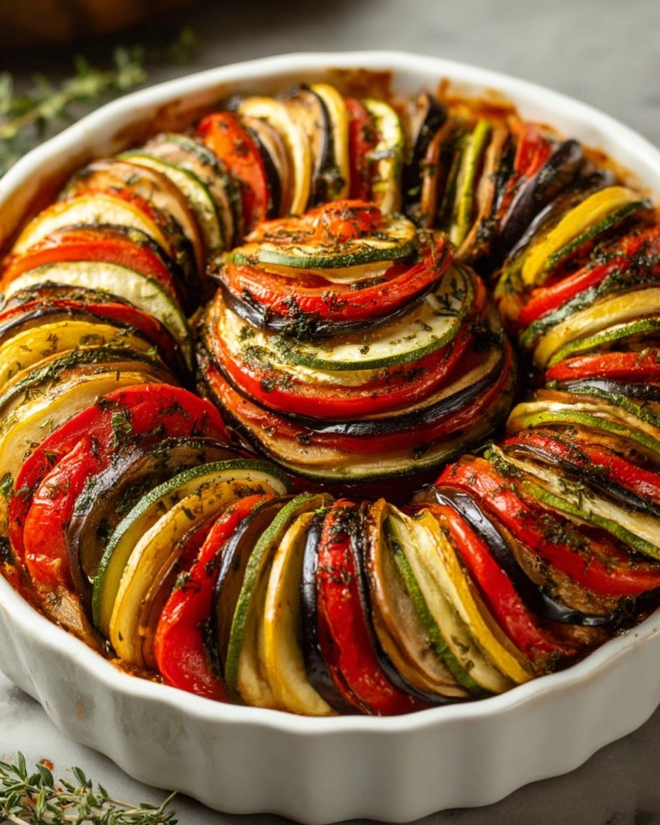 Easy Layered Ratatouille