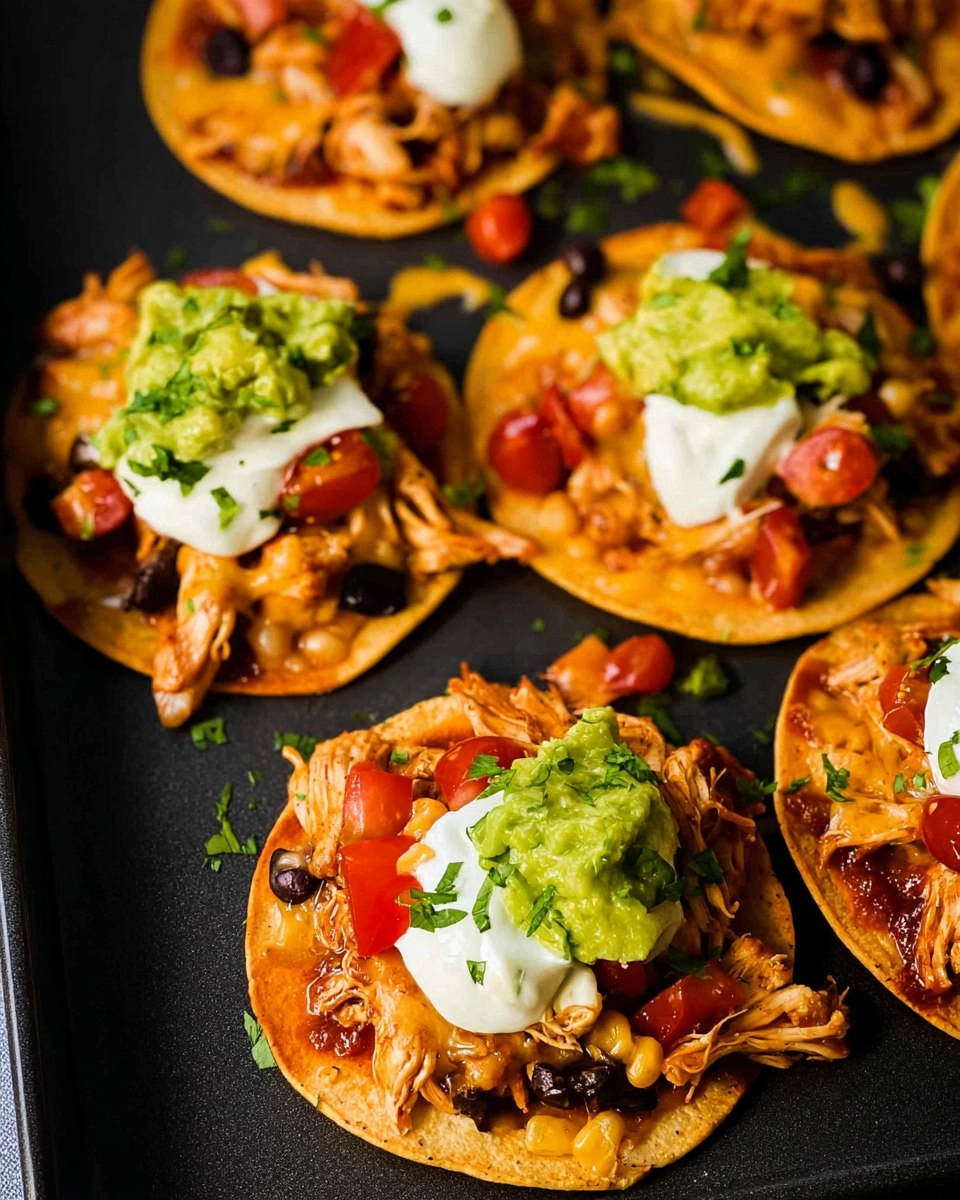 Easy Rotisserie Chicken Tostadas