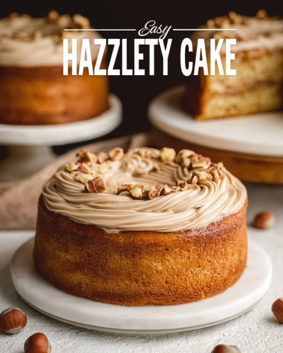 Easy and Quick Hazelnut Cake