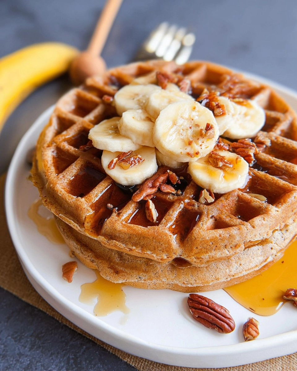 Flourless Protein Banana Oat Waffles 111 Flourless Protein Banana Oat Waffles