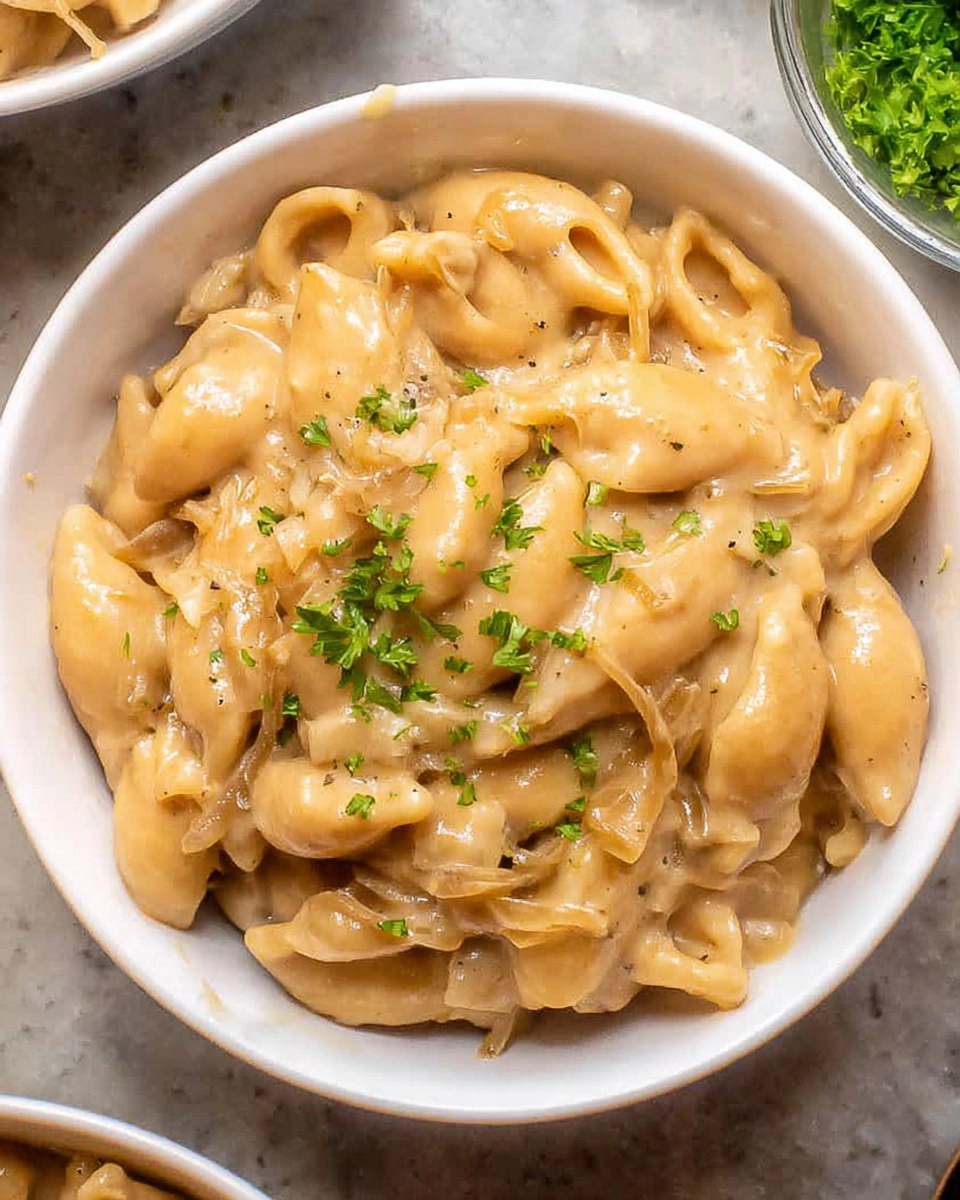 French Onion Pasta