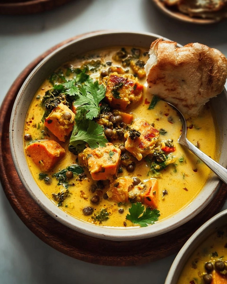 Ginger Sweet Potato Coconut Milk Stew