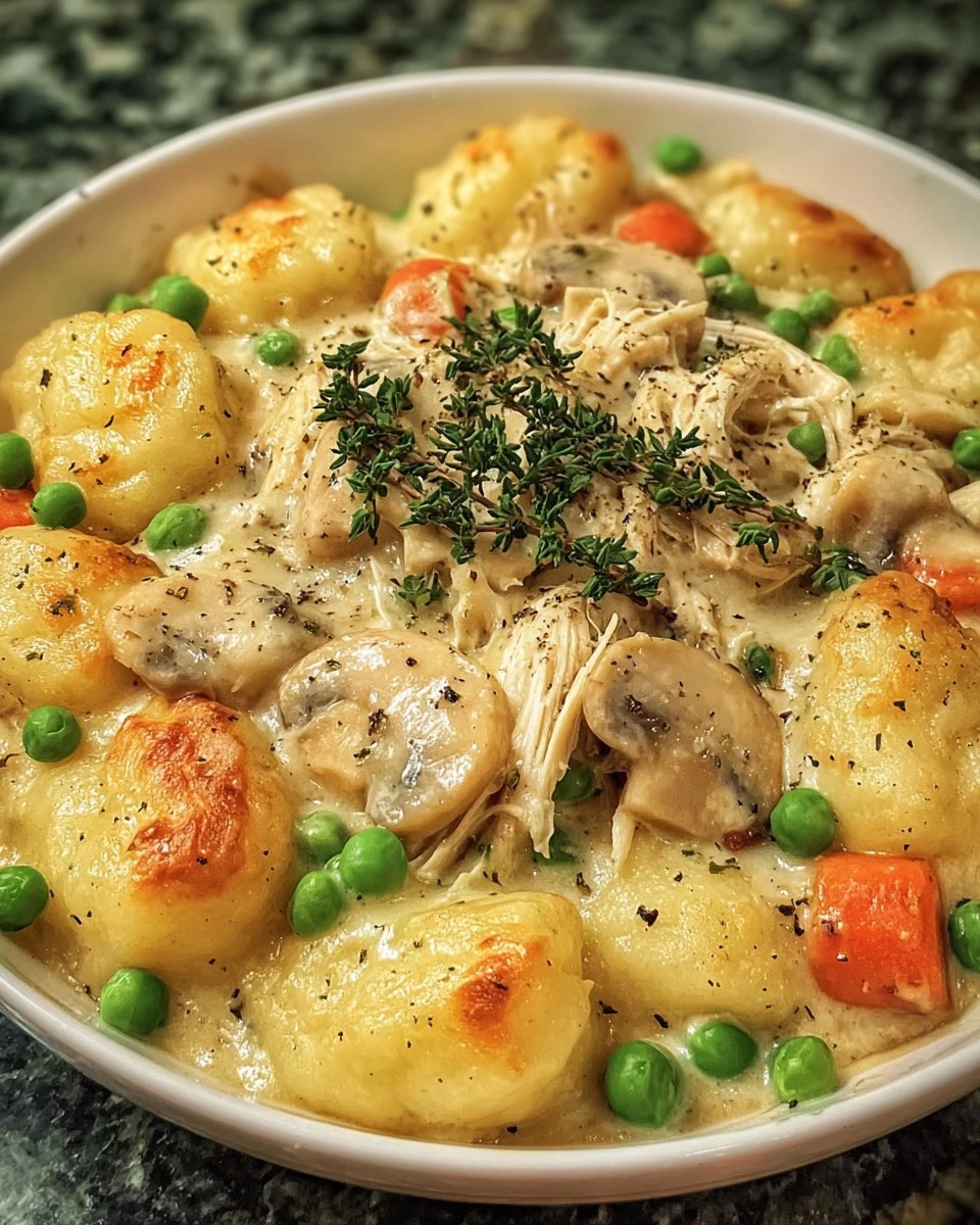 Gnocchi Chicken Pot Pie