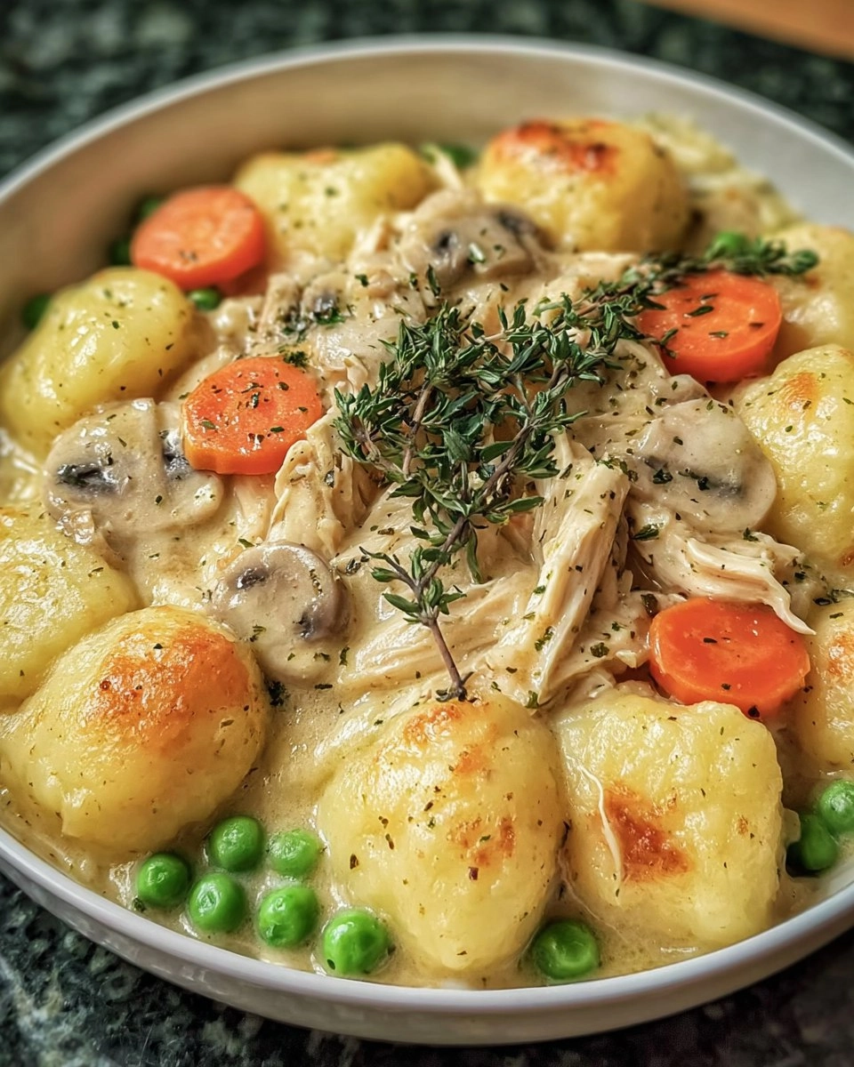 Gnocchi Chicken Pot Pie