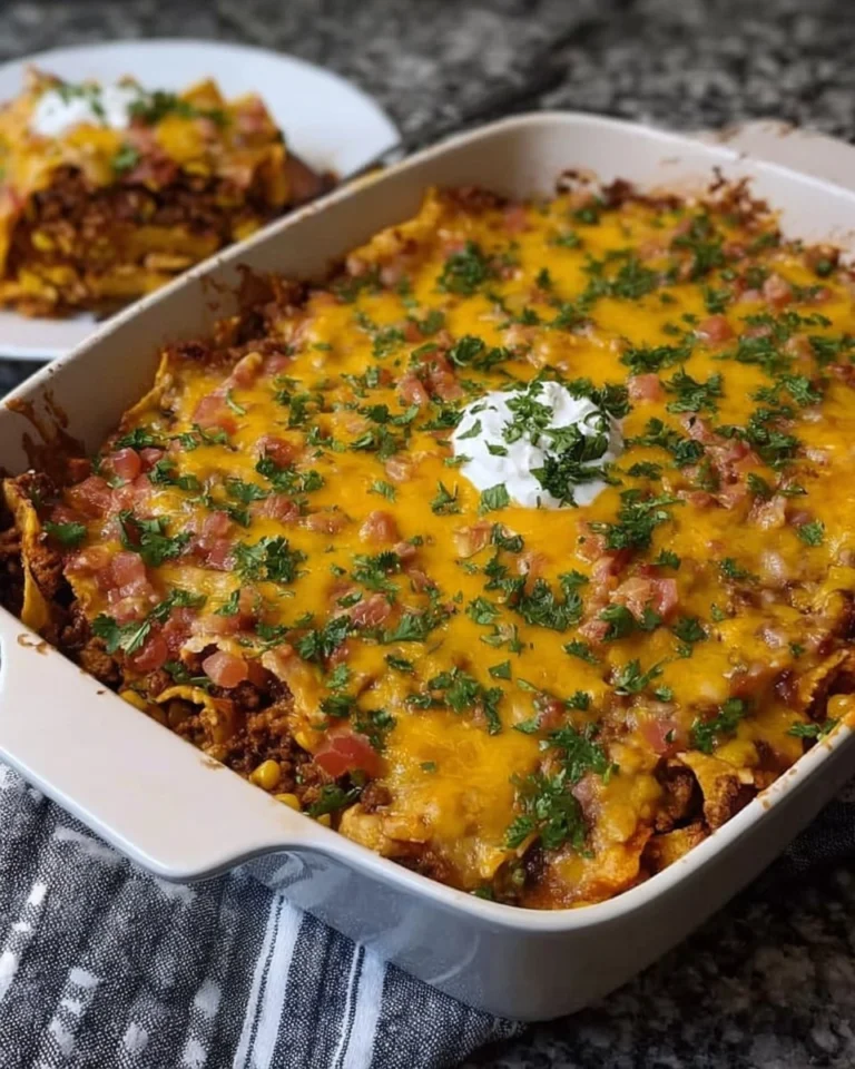 Ground-chicken-taco-casserole-Recipe