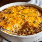 Healthy-Cheesy-Ground-Beef-Rice-Casserole-Recipe
