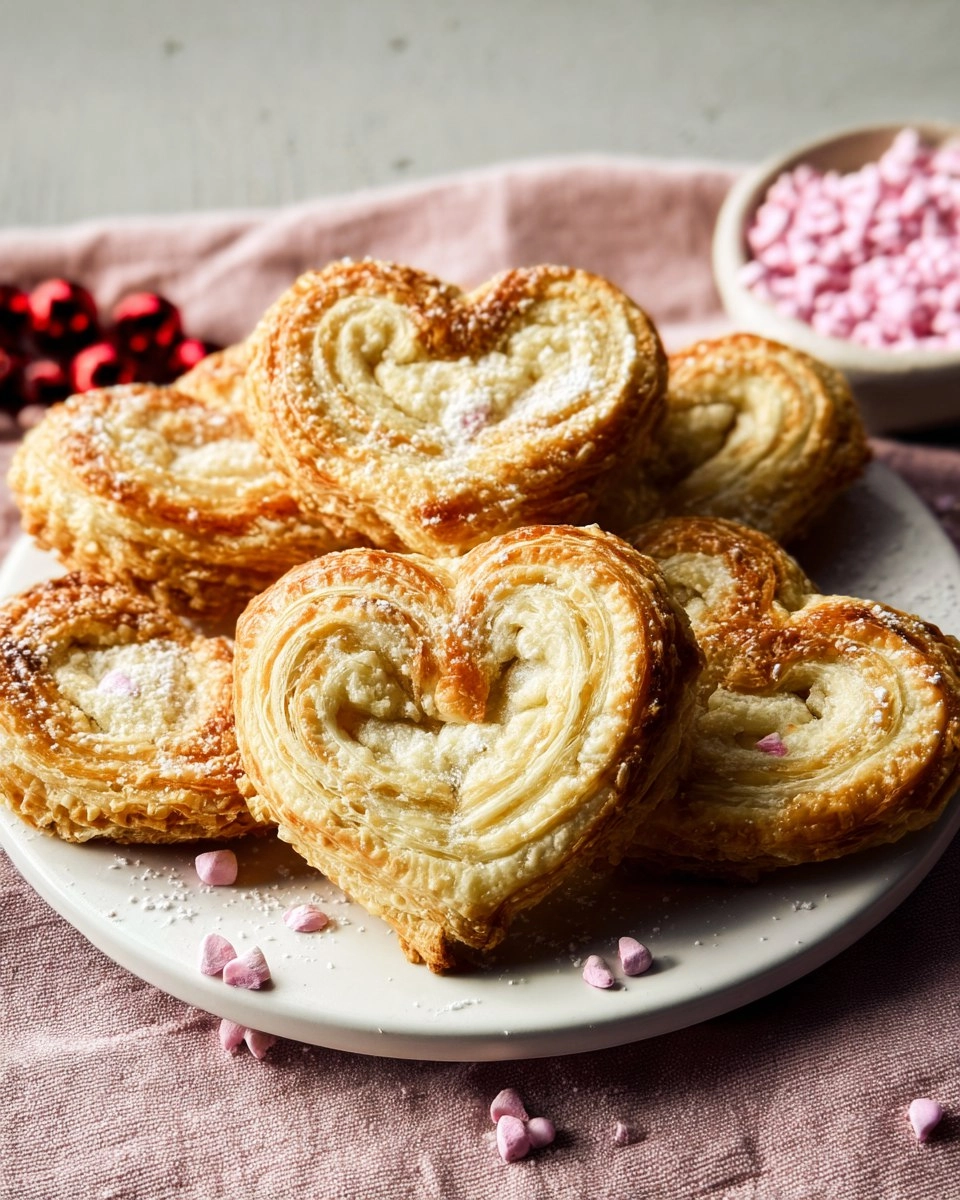Heart Palmiers That Look Bakery-Made but Are So Simple
