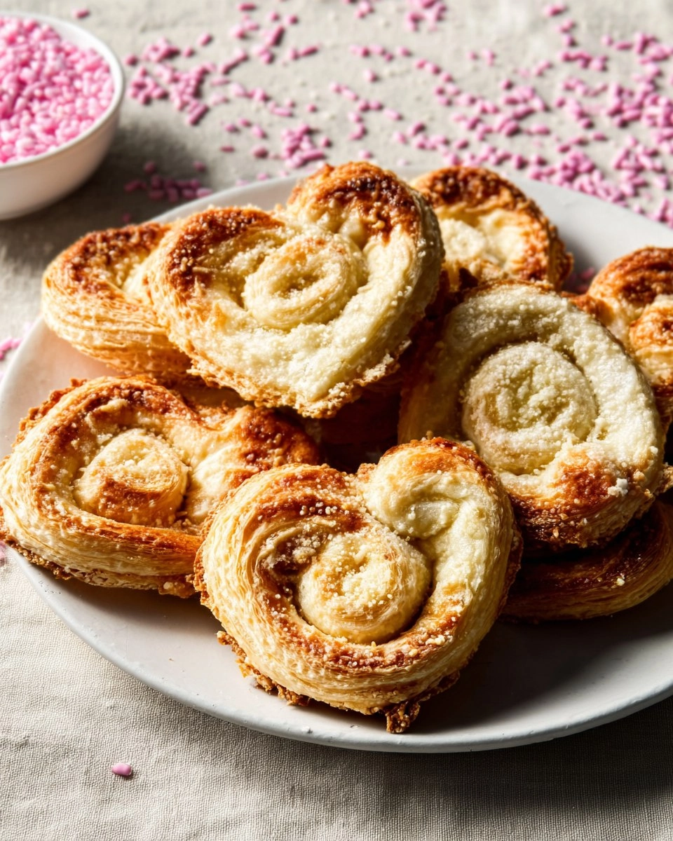 Heart Palmiers That Look Bakery-Made but Are So Simple