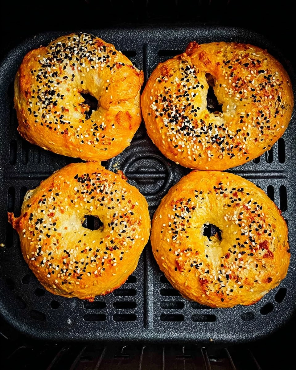 High-Protein Cottage Cheese Bagels