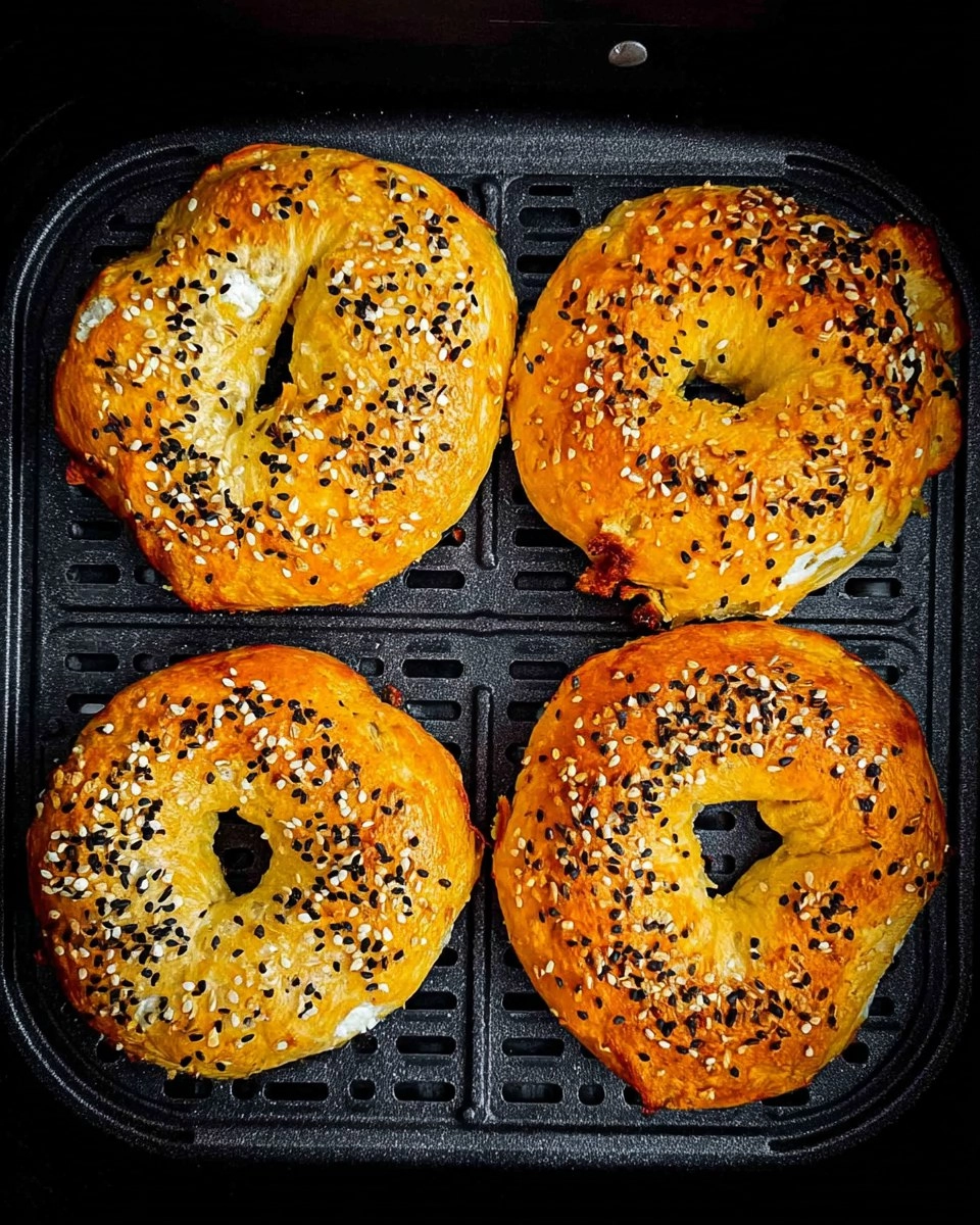 High-Protein Cottage Cheese Bagels