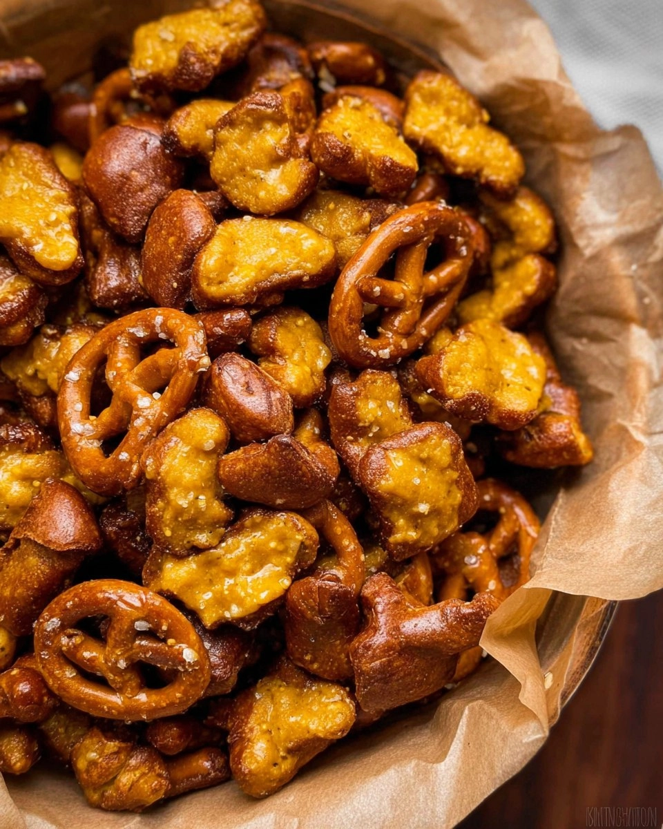 Honey Mustard Pretzel Pieces
