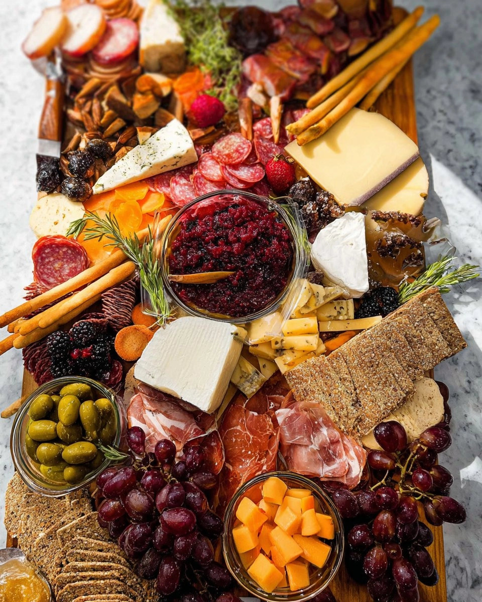 Charcuterie and Cheese Board