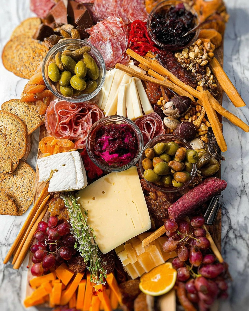 Charcuterie and Cheese Board