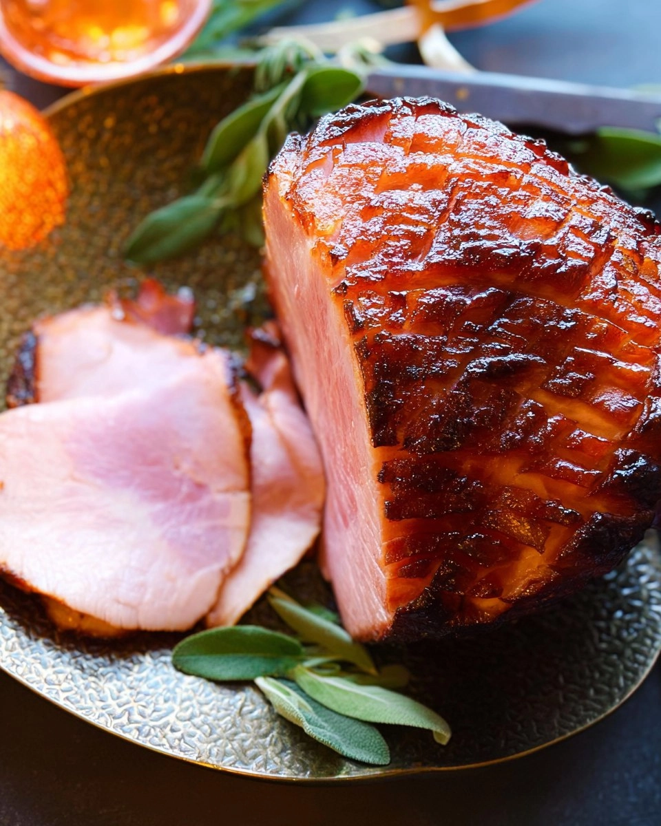 Maple-Bourbon-Glazed-Ham-Recipe