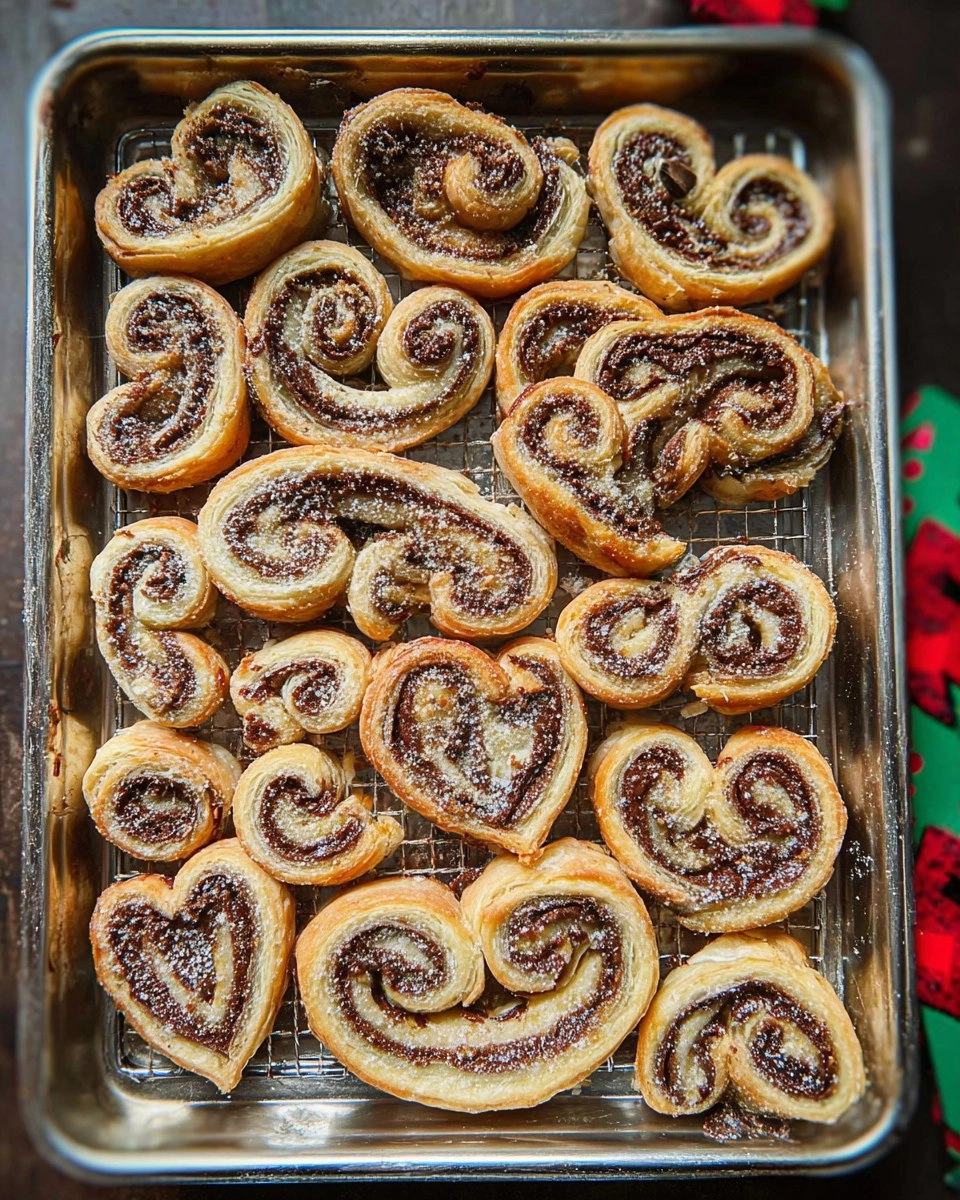 Nutella and Hazelnut Palmiers