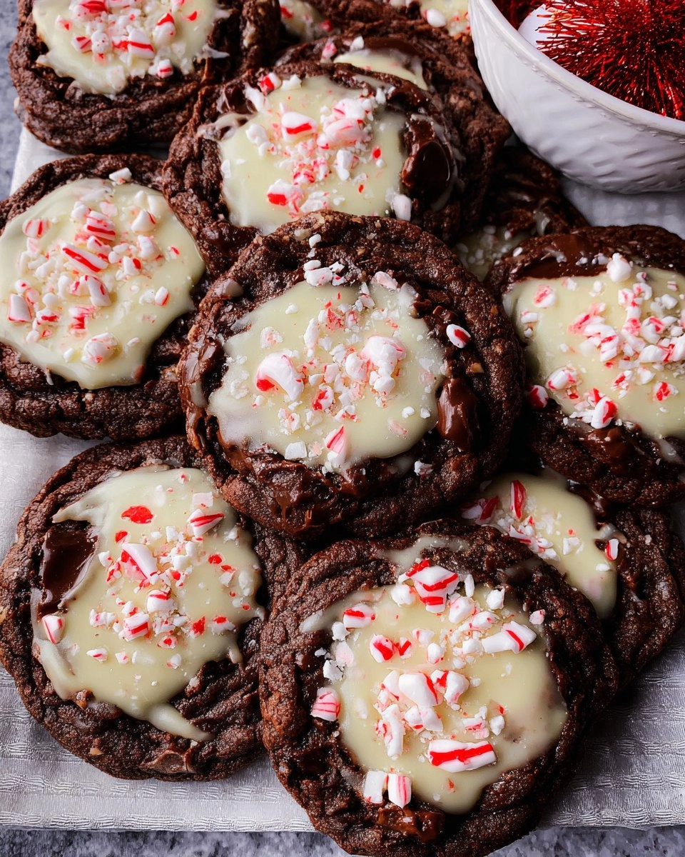 Peppermint Bark Cookies