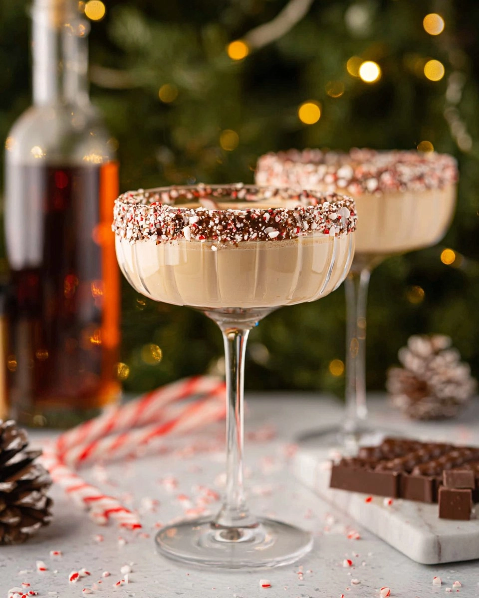 Peppermint Espresso Martinis