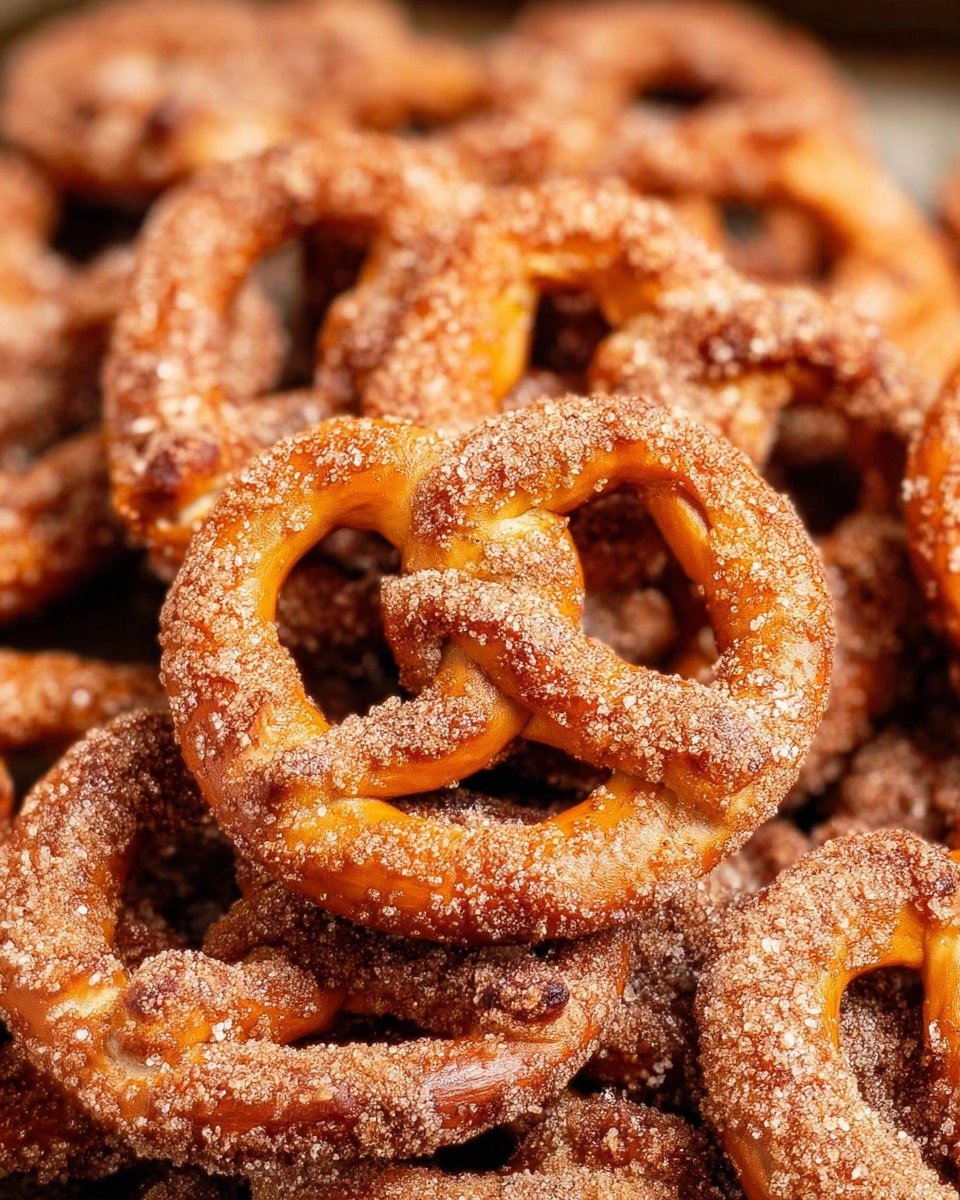 Pretzels with Cinnamon Sugar