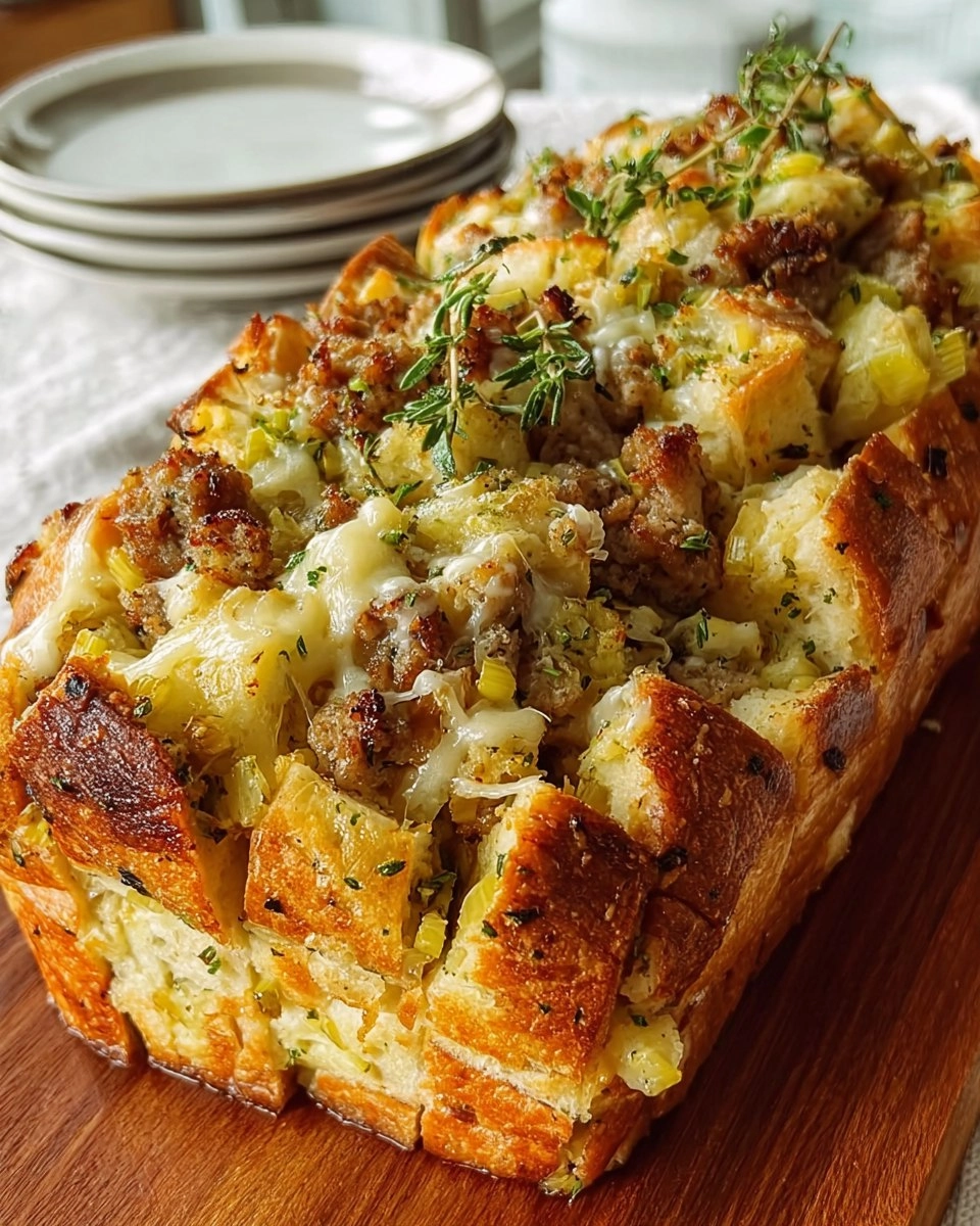 Pull-Apart Stuffing Bread 113 Pull-Apart Stuffing Bread