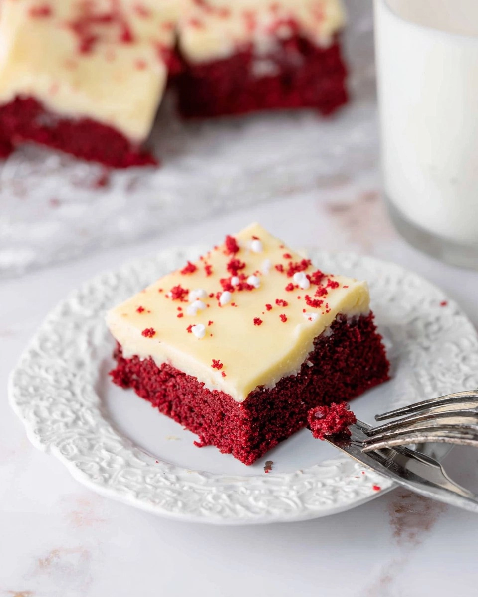 Red Velvet Cookie Bars 132 Red Velvet Cookie Bars